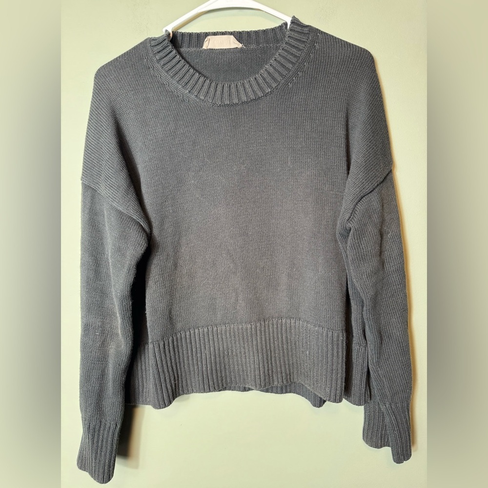 Everlane Women’s Black Crew Neck Knit‎ Sweater Size XS